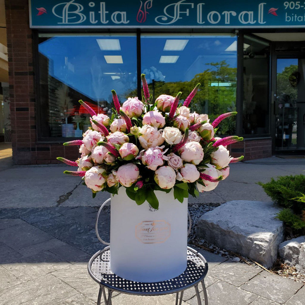 peonies mothers day Durham Region Bita Floral Whitby