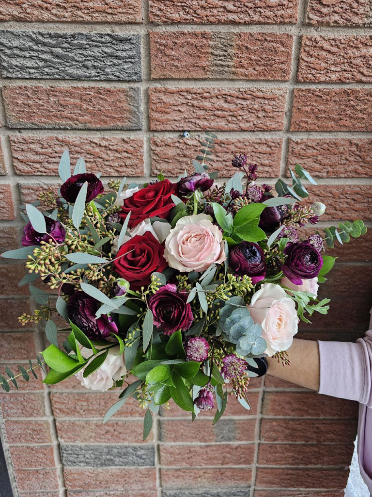 garden style mothers day bouquet Whitby Ontario Bita Floral